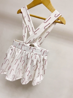 Pronta entrega - Salopete alça kids bengalinhas Marsala - comprar online