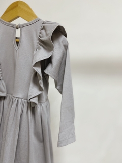 Pronta entrega - Vestido babados kids manga longa - comprar online