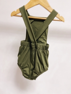 Pronta entrega - Romper baby verde cactus