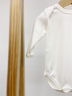 Pronta entrega - Body manga longa liso basics Off na internet