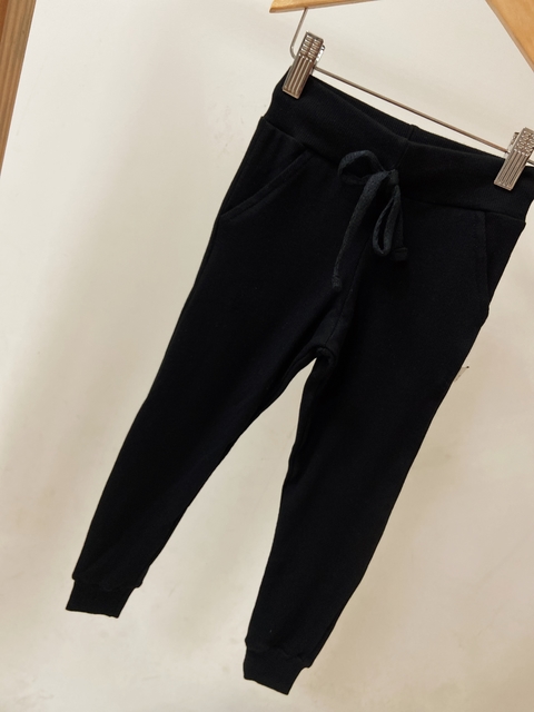 Pronta entrega - Calça jogger moletinho preta