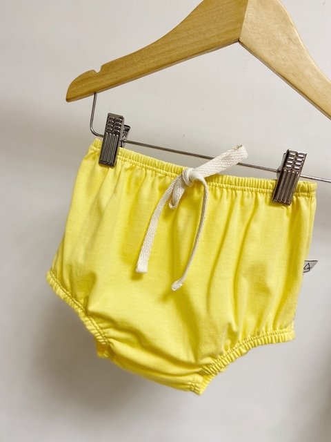 Pronta entrega - bloomer liso yellow