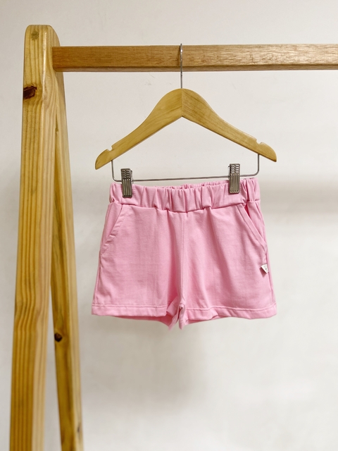 Pronta entrega - Shorts bolso lateral tutti-frutti