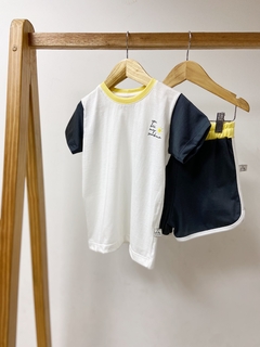 Pronta entrega - Conjunto colors You Are my Sunshine baunilha, cinza extra e off - You Boy Kids