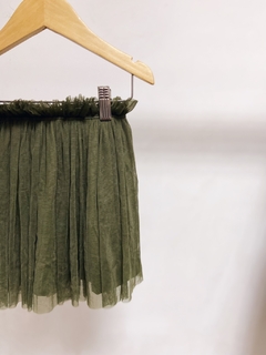 Pronta entrega - saia tule verde cactus na internet