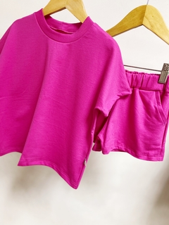 Pronta entrega - Conjunto kids over moletinho na internet