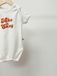 Pronta entrega - Body manga curta off take it easy