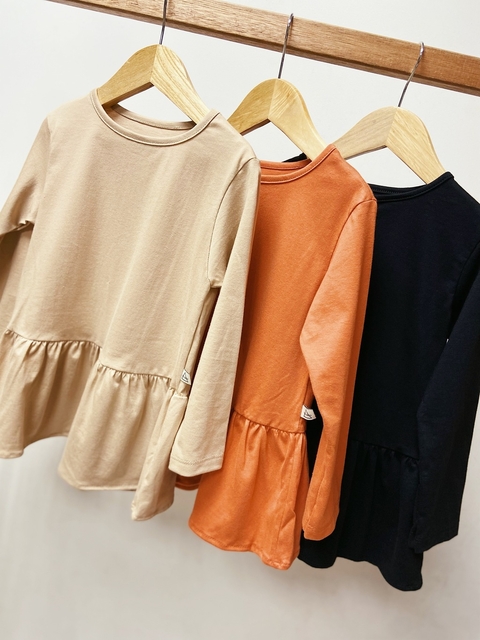 Pronta entreega - Bata kids manga longa