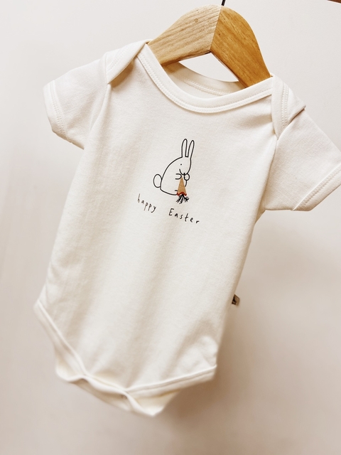 Pronta entrega - Body manga curta HAPPY EASTER