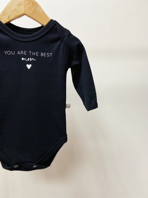 Pronta entrega - Body manga longa YOU ARE THE BEST MOM