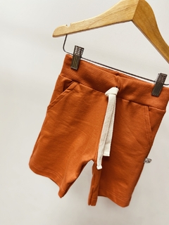 pronta entrega - Bermuda Jogger kids moletinho