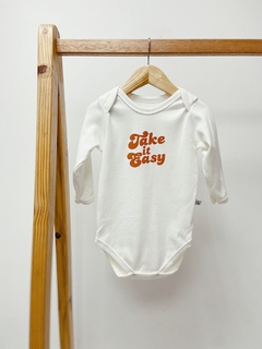 Pronta entrega - Body manga longa off take it easy na internet