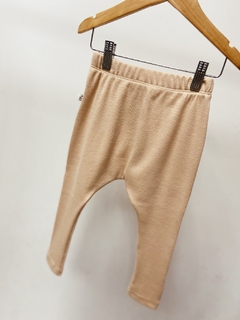 Pronta entrega - Calça Saruel kids Canelada com Botões doce de leite - You Boy Kids