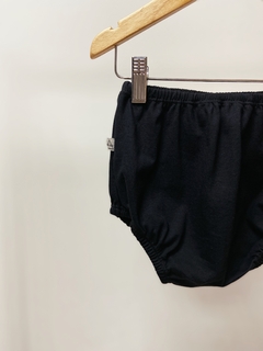 pronta entrega - bloomer liso preto - You Boy Kids