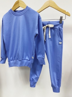 Pronta entrega - Conjunto kids moletinho blue - comprar online