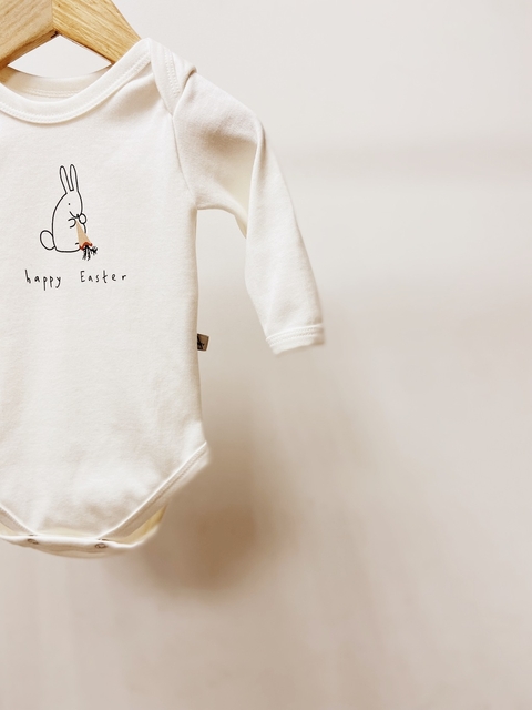 Pronta entrega - Body manga longa HAPPY EASTER