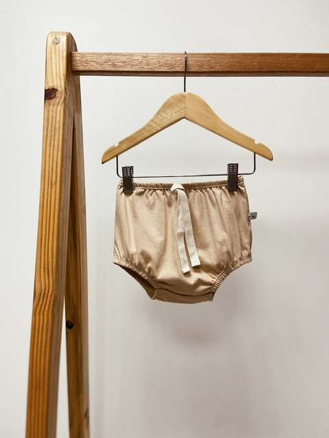 pronta entrega - bloomer liso doce de leite