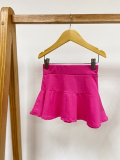 Pronta entrega - Saia kids babado pitaya - You Boy Kids