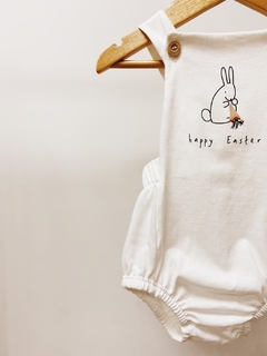 Pronta entrega - Romper baby happy easter