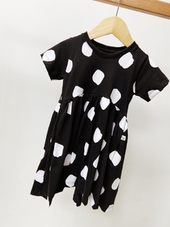 pronta entrega - Vestido Mullet manga curta minimalista na internet