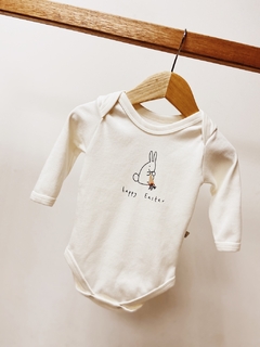 Pronta entrega - Body manga longa HAPPY EASTER na internet
