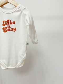 Pronta entrega - Body manga longa off take it easy