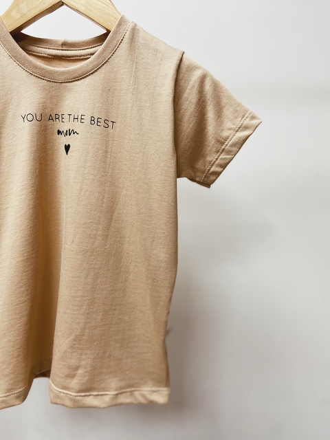 Pronta entrega - Camiseta manga curta YOU ARE THE BEST MOM