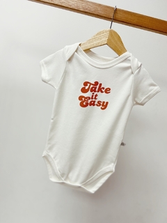 Pronta entrega - Body manga curta off take it easy na internet