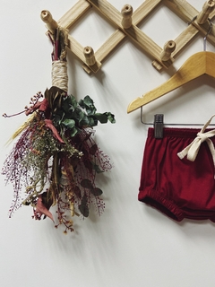 Pronta entrega - Bloomer liso basics marsala - comprar online