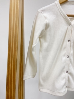 Pronta entrega - CARDIGAN CANELADO KIDS LISO BASICS OFF - You Boy Kids