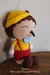 amigorumi pinoquio - comprar online