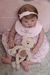 Bebê kit abigail com cabelo hp - loja online