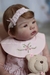 Bebê kit abigail com cabelo hp - Maternidade Fernanda Morena