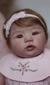Bebê kit abigail com cabelo hp - loja online