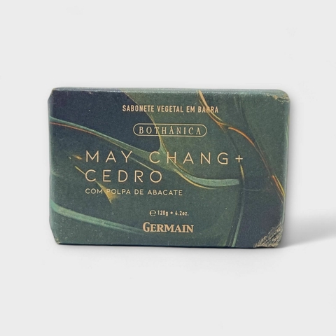 SABONETE VEGETAL EM BARRA MAY CHANG + CEDRO