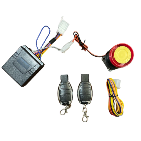 Alarma Para Moto Universal Sirena Luz + Arranque Distancia