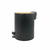 Cesto Tacho De Basura Pedal De 3l Pintado Con Tapa De Bambu Color Negro - comprar online