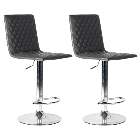 Banqueta Desayunador Regulable Taburete Tulip Barra X 2