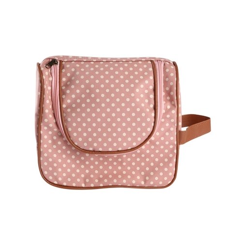 Necessaire Catarina Rose com Poa Cru na internet