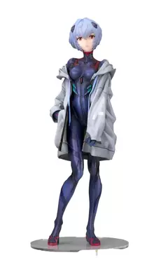 Figura de Anime Neon Genesis Evangelion de 21cm, chaqueta negra, pelo corto, fig - comprar en línea