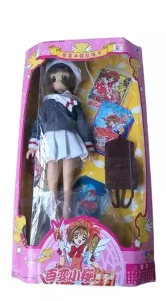 Figura de Anime Sakura Captor genuina, articulación vestible, muñeca móvil, S - comprar en línea