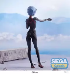 Figura de Anime Neon Genesis Evangelion de 21cm, chaqueta negra, pelo corto, fig