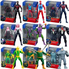 ZD Original Spider Man 4 pulgadas verde GOBLIN Doctor pulpo VENOM figuras de acc