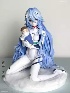Figura de Anime Neon Genesis Evangelion, figura de acción de Ayanami Rei, model