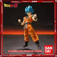 Imagen de Original Bandai Dragon Ball Z SHFiguarts Super Saiyan Dios azul Son Gokou SHF So