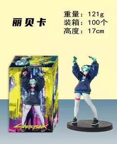 Imagen de Juego de Anime Cyberpunk: figura de Rebecca de Edgerunners, modelo de Anime de p