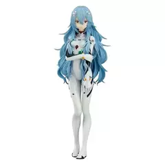 Imagen de 18cm neón Genesis Evangelion figura de Anime EVA pelo corto Rei Ayanami figura