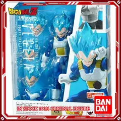 Original Bandai Dragon Ball Z SHFiguarts Super Saiyan Dios azul Son Gokou SHF So - comprar en línea