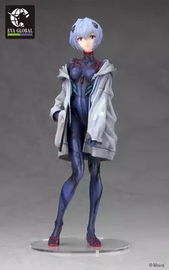 Imagen de Figura de Anime Neon Genesis Evangelion de 21cm, chaqueta negra, pelo corto, fig