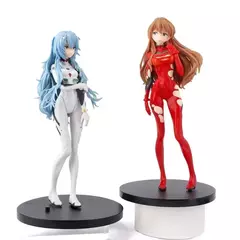 18cm neón Genesis Evangelion figura de Anime EVA pelo corto Rei Ayanami figura - Jet Anime Tienda